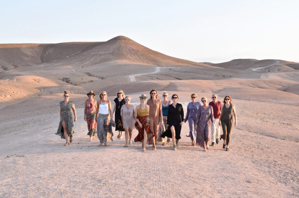 Groep Wahé retreat in Marokko